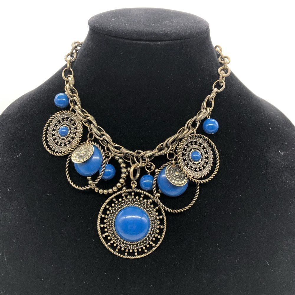 Premier Designs Boho Necklace in Gold Tone
